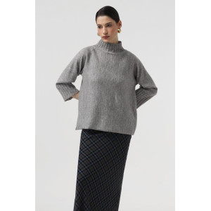 Джемпер «Марготта» серого цвета
