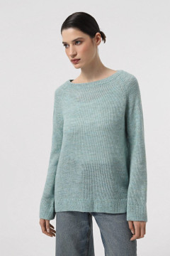 Menthol-colored sweater "Ethel"