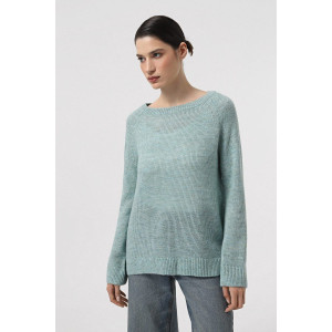 Menthol-colored sweater "Ethel"