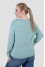Menthol-colored sweater "Ethel"
