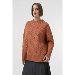 Джемпер «Джесса» теракотового кольору