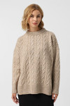Джемпер «Джесса» бежевого цвета