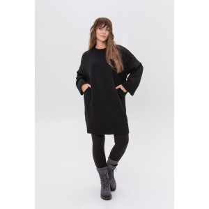 Сукня «Ґданка» чорного кольору