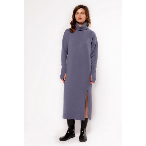 Платье «Естер» свинцового цвета