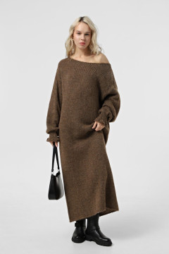 Платье «Іссана» коричневого цвета