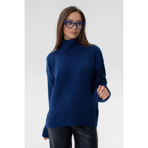 Свитер «Рейн» синего цвета