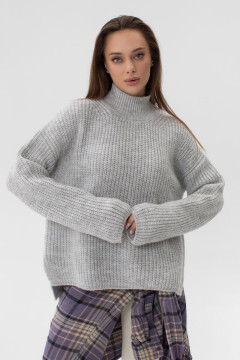 Светр «Белінда» світло-сірого кольору