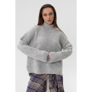Светр «Белінда» світло-сірого кольору