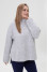 Светр «Белінда» світло-сірого кольору