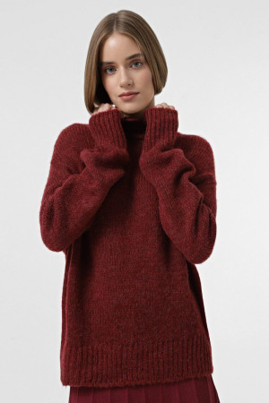 Свитер «Леоні» цвета бордо