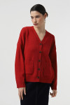 Cardigan "Canton" red