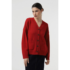 Кардиган «Кантон» червоного кольору