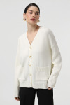 Cardigan "Canton" white