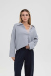 Cardigan "Borey" light gray