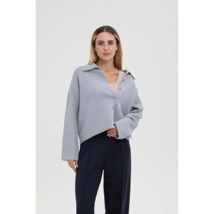 Кардиган «Борей» світло-сірого кольору