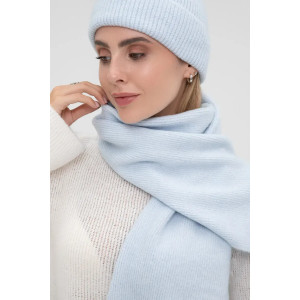 Шарф «Браска» голубого цвета