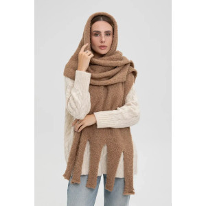 Шарф «Моніка» світло-коричневого кольору