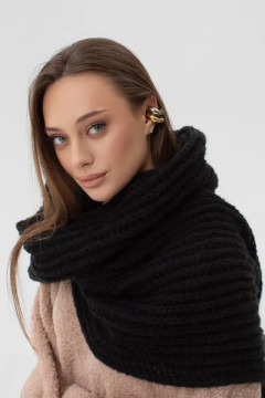 Шарф «Лонг» чорного кольору