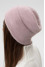 Комплект «Вирджиния» (шапка и митенки) пудрового цвета
