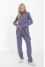 Lead-colored pantsuit "Rosalia"