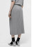 Skirt "Ursula" light gray