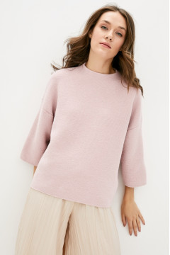 Powder-colored Mishima jumper