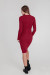 Сукня «Лена» бордового кольору