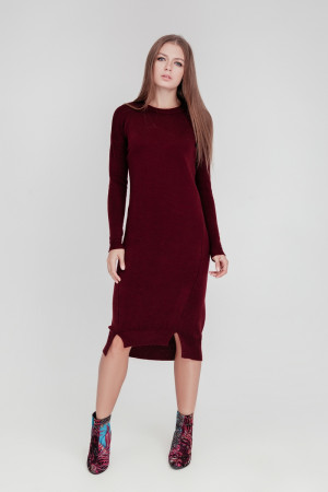 Сукня «Мальме» кольору бордо