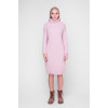 Powder-colored Lurex dress