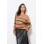 Jumper "Kasiana" camel with black