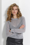 Джемпер «Кетті» сталевого кольору