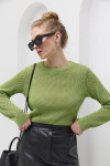 Джемпер «Кетті» салатового кольору