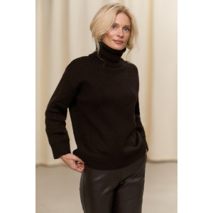 Свитер «Бланко» шоколадного цвета