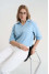 Поло «Аніта» небесного кольору