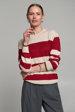 Джемпер «Ава» цвета бургунд