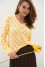 Базовый джемпер «Элиот» лимонного цвета