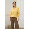Lemon-colored jumper "Leora"