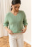 Джемпер «Леора» фісташкового кольору