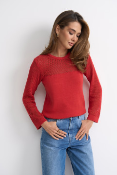 Джемпер «Фиби» кораллового цвета