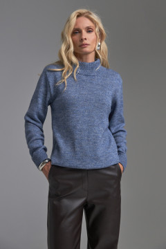 Свитер «Оливия» цвета джинс