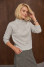 Свитер «Оливия» светло-серого цвета