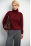 Свитер «Мия» цвета бургунди