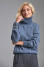 Свитер «Мия» цвета джинс