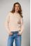Pearl-colored sweater "Lori"