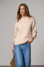 Pearl-colored sweater "Lori"