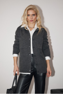 Рубашка «Мейпл» темно-серого цвета