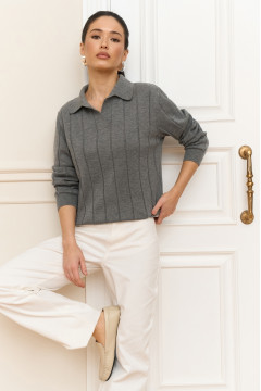 Поло «Калвін» графітового кольору