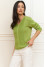 Light green jumper "Fren"