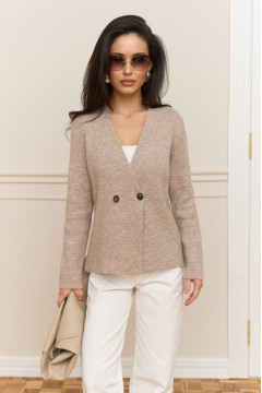 Кардиган «Міліца» бежевого кольору