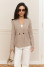 Кардиган «Міліца» бежевого кольору